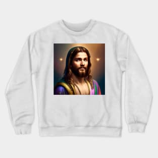 The young Jesus Christ of innocence Crewneck Sweatshirt